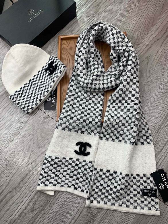 Chanel Scarf Hat dxn (14) 1546209