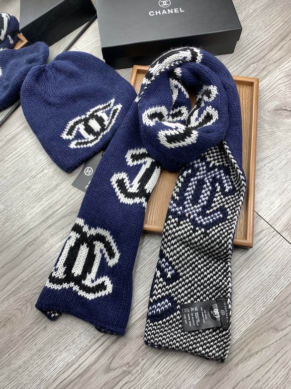 Chanel Scarf Hat dxn (17) 1546354