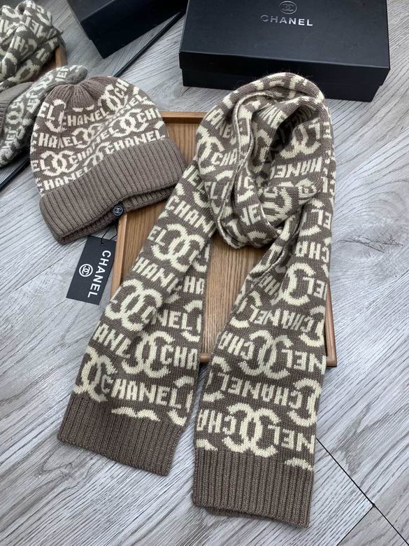 Chanel Scarf Hat dxn (5) 1546323