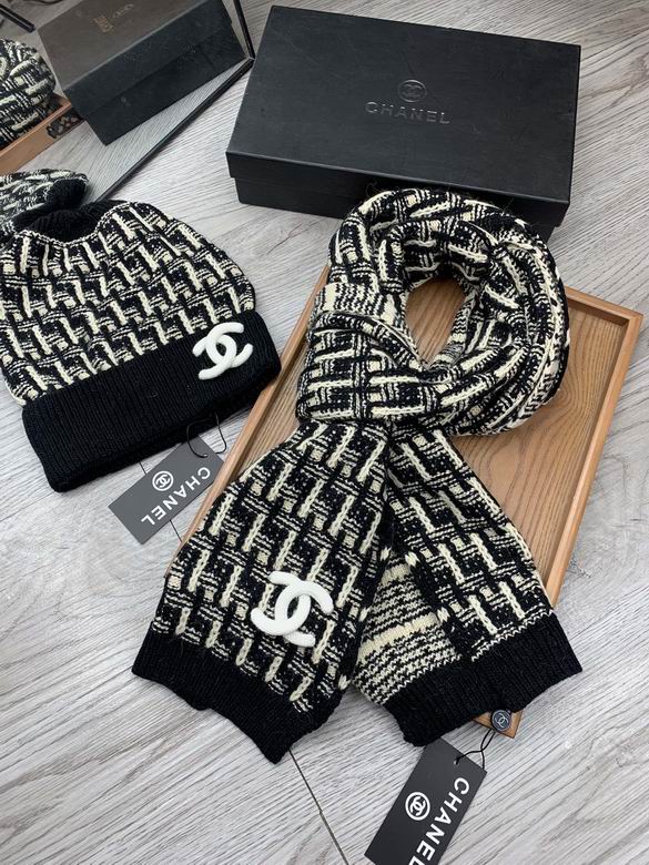 Chanel Scarf Hat dxn (5) 1547087