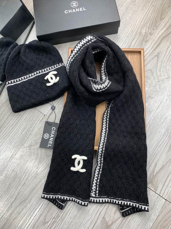 Chanel Scarf Hat dxn (8) 1546254