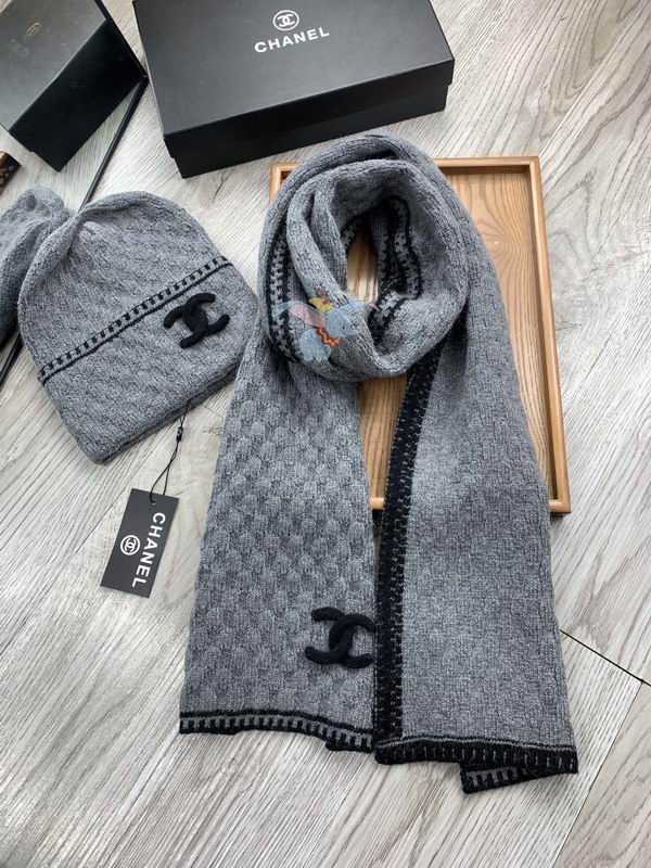 Chanel Scarf Hat w2 (16) 1466391