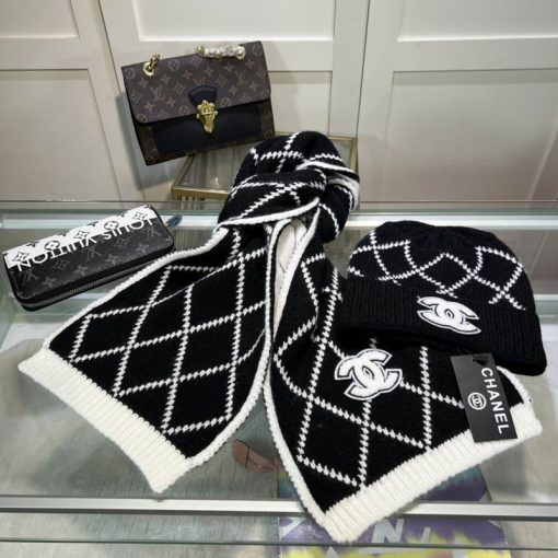 Chanel scarf Hat 02 (1) 1532647