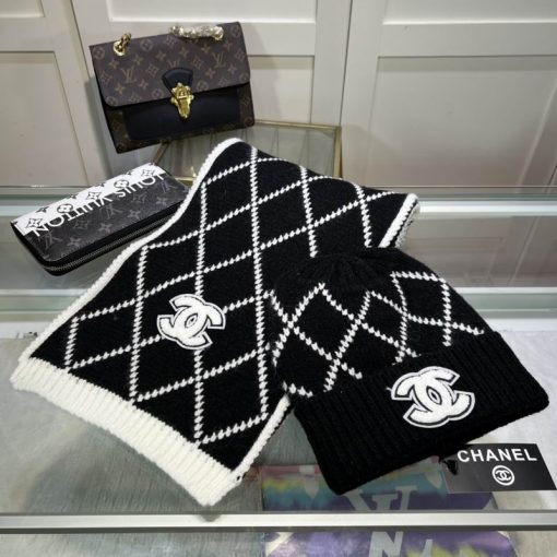 Chanel scarf Hat 02 (6) 1532639