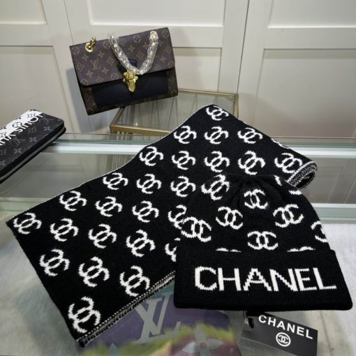 Chanel scarf hat 02 (12) 1477582