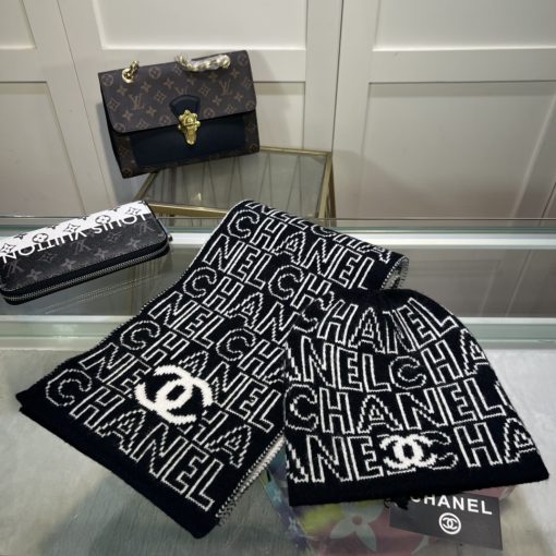 Chanel scarf hat 02 (13) 1499400