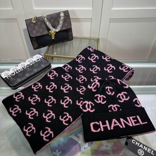 Chanel scarf hat 02 (1) 1477575