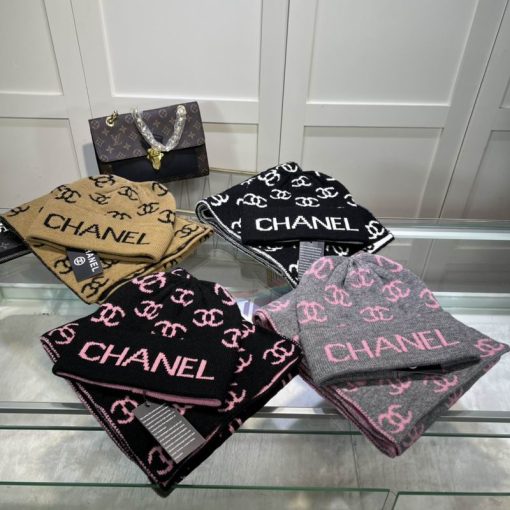 Chanel scarf hat 02 (4) 1477574