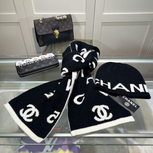 Chanel scarf hat 03 (6) 1499417