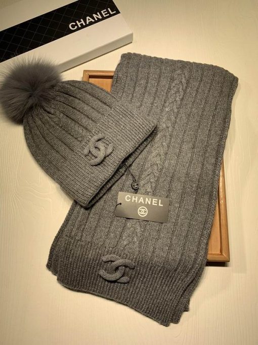 Chanel scarf hat hm (106) 1577868