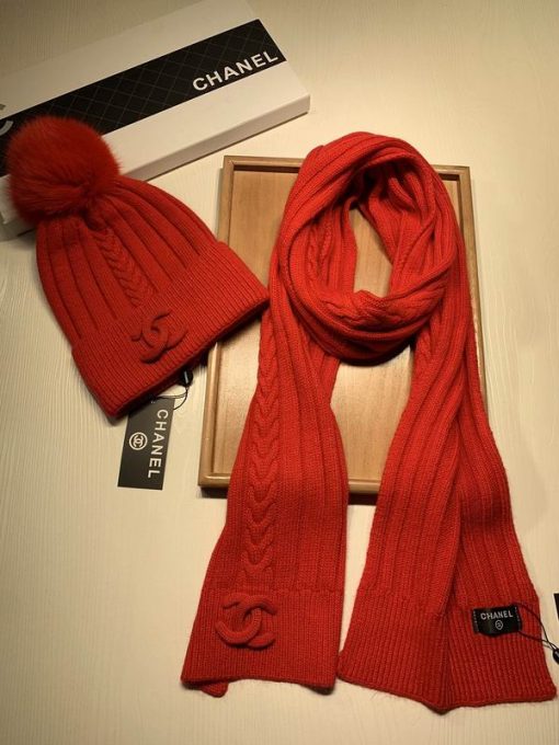 Chanel scarf hat hm (107) 1577869