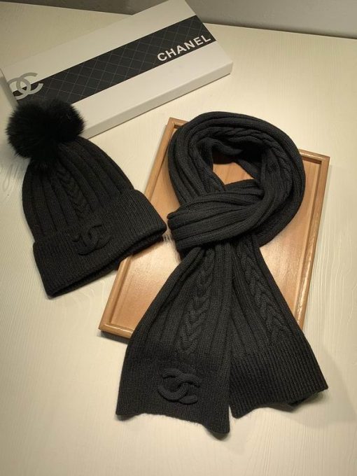 Chanel scarf hat hm (109) 1577871