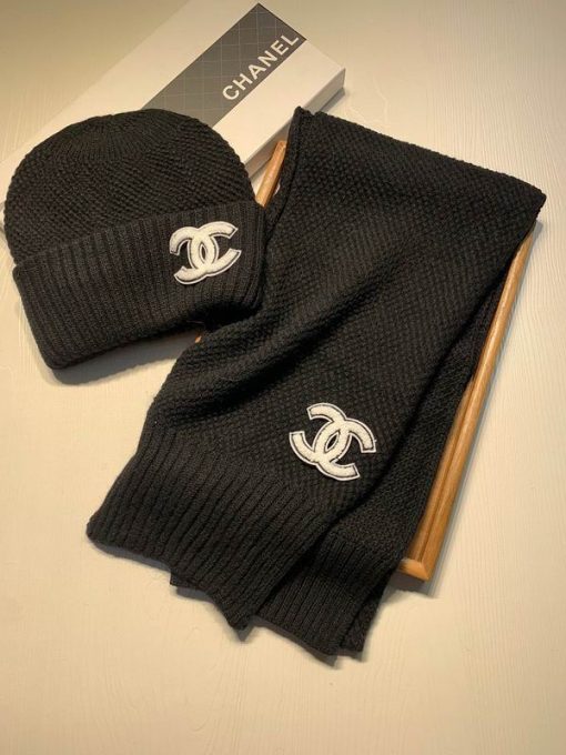 Chanel scarf hat hm (34) 1577793