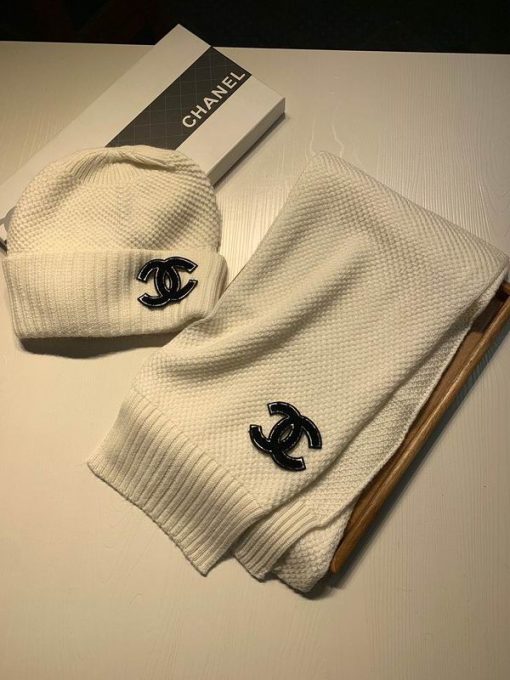 Chanel scarf hat hm (36) 1577795