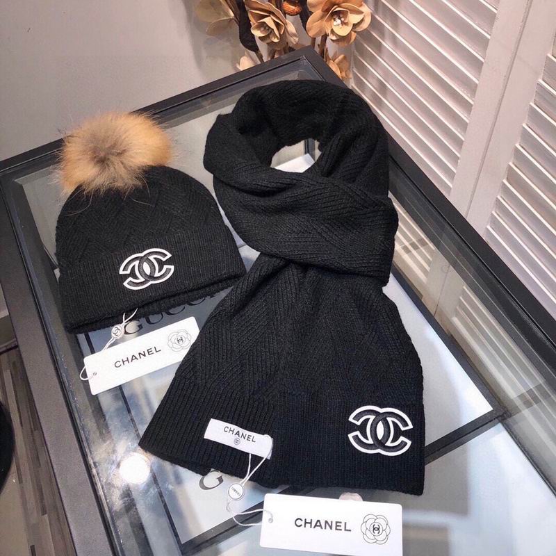 Chanel scarf hat hm (3) 1577762