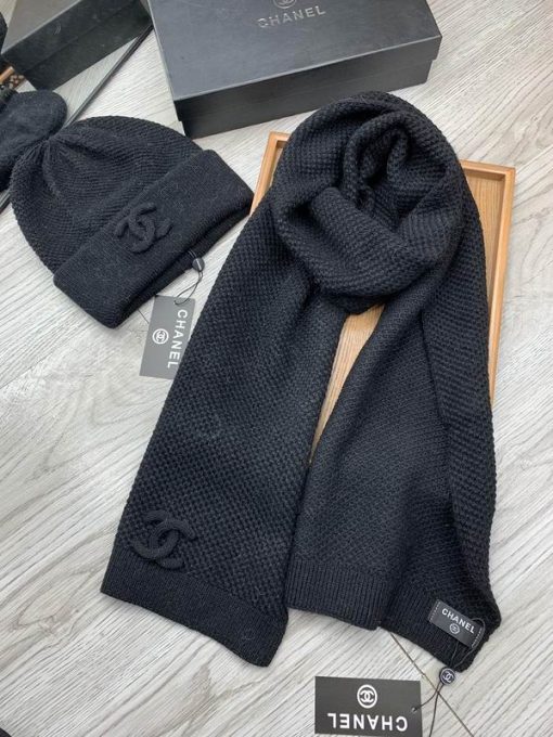 Chanel scarf hat hm (54) 1577813