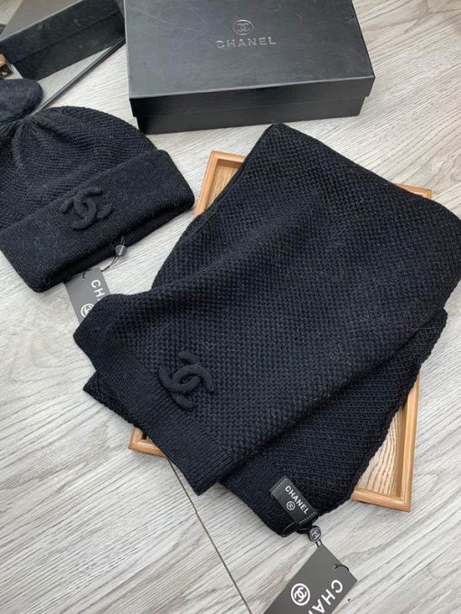 Chanel scarf hat hm (55) 1577814