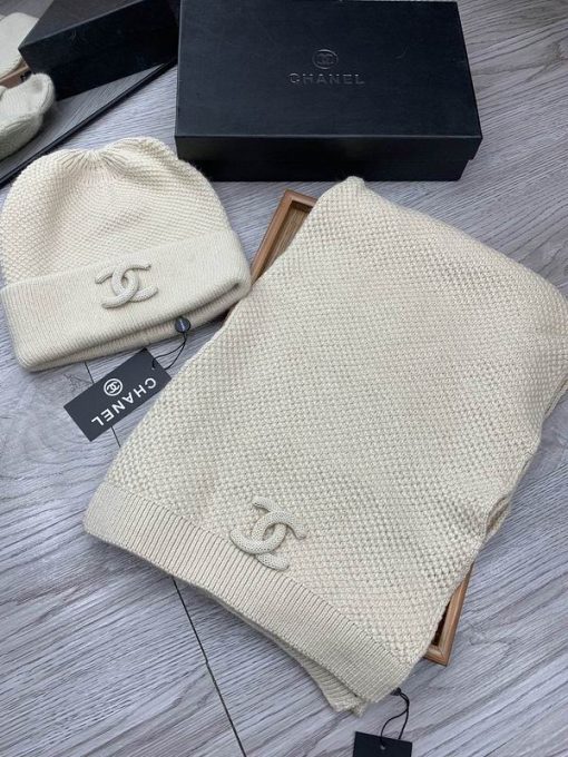 Chanel scarf hat hm (57) 1577816