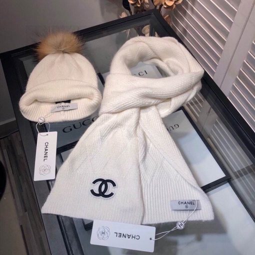 Chanel scarf hat hm (5) 1577764