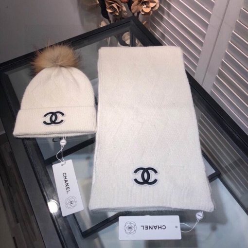 Chanel scarf hat hm (6) 1577765