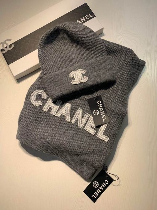 Chanel scarf hat hm (73) 1577832