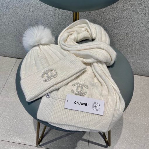 Chanel scarf hat hm (81) 1577840