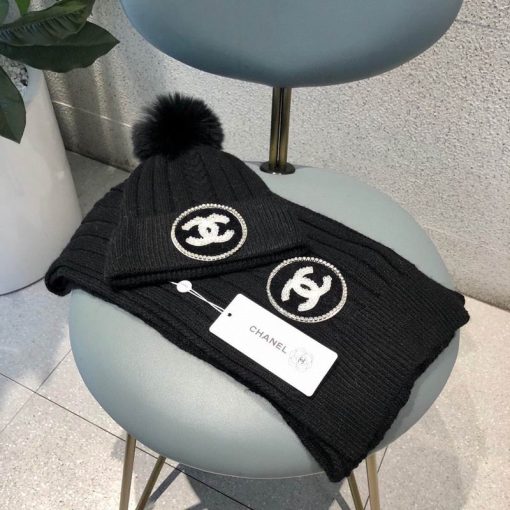 Chanel scarf hat hm (86) 1577854