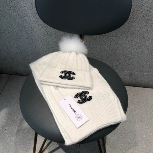 Chanel scarf hat hm (90) 1577849