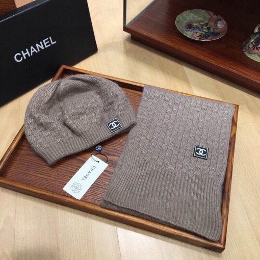 Chanel scarf hat hm (9) 1577767