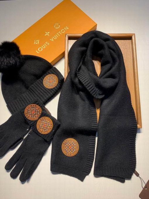 LV Scarf Hat Gloves 1 (13) 1468622