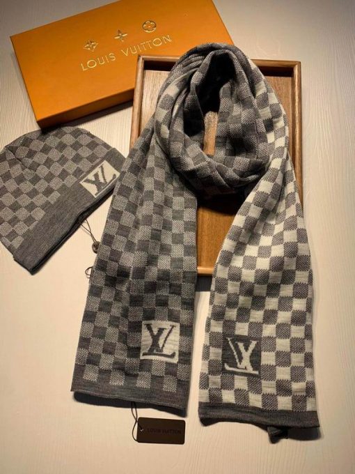 LV scarf Hat E03 (3) 1565873