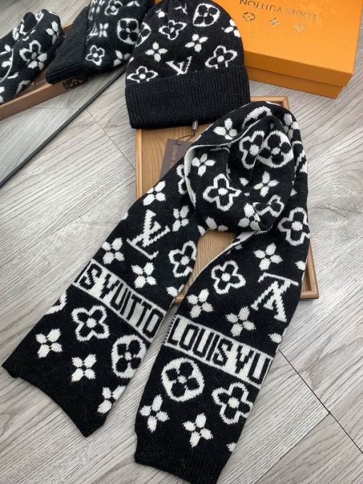 LV scarf Hat hm (5) 1577486