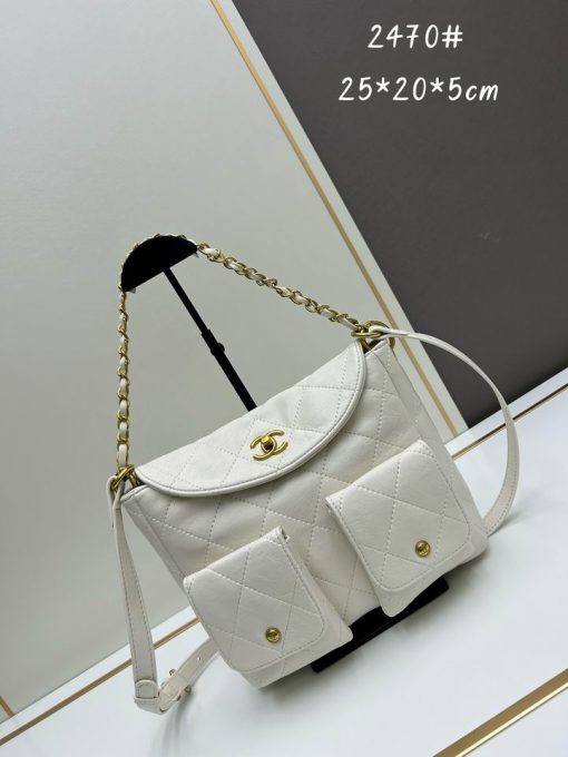 Chanel hobo 2470 25x20x5cm jj11 1359952