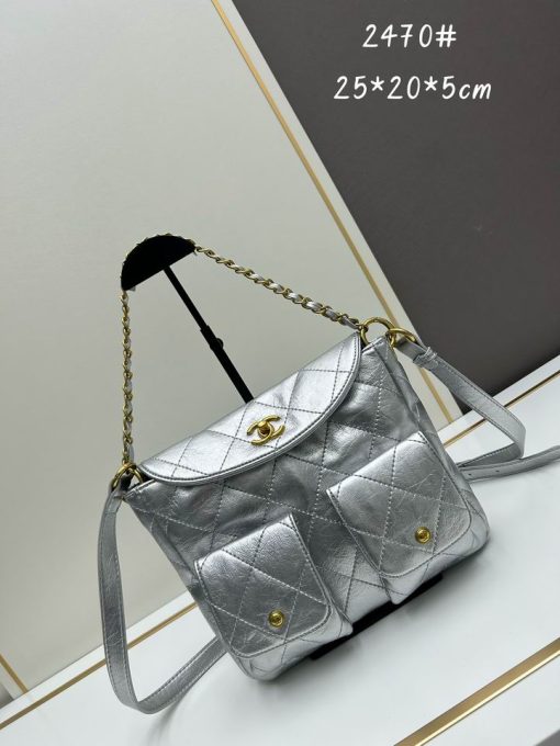 Chanel hobo 2470 25x20x5cm jj21 1359960