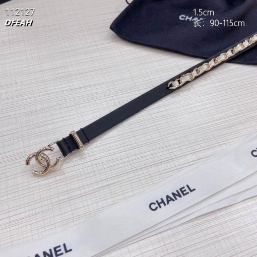 Chanel belt 15mmX90 115cm 8L (17) 1734926