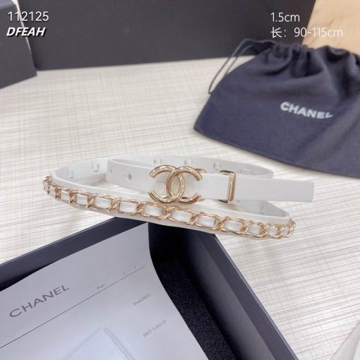 Chanel belt 15mmX90 115cm 8L (9) 1734921