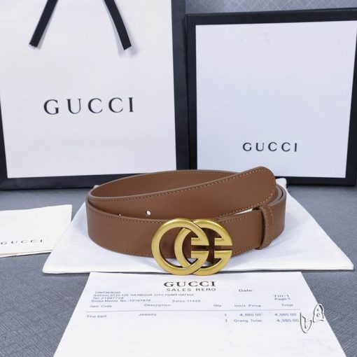 Gucci belt 30mmX90 125cm lb (3) 2059181