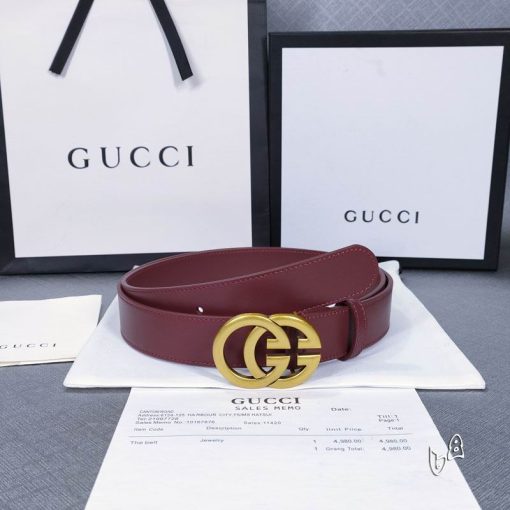 Gucci belt 30mmX90 125cm lb (6) 2059178