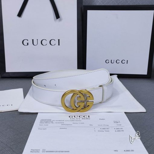 Gucci belt 30mmX90 125cm lb (9) 2059175