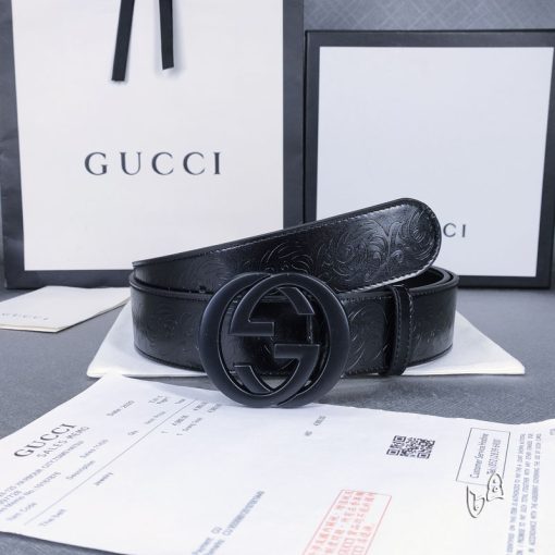 Gucci belt 38mmX90 125cm lb (38) 1928236