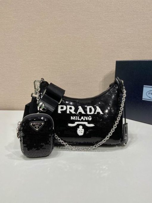 Prada 1BH204刺绣23x11.8x6cm AP (1) 1519539