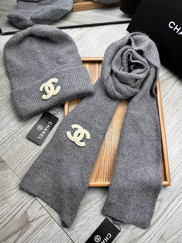 Chanel Scarf Hat (240) 2322581