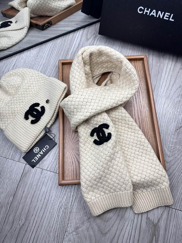 Chanel scarf hat (146) 2377506