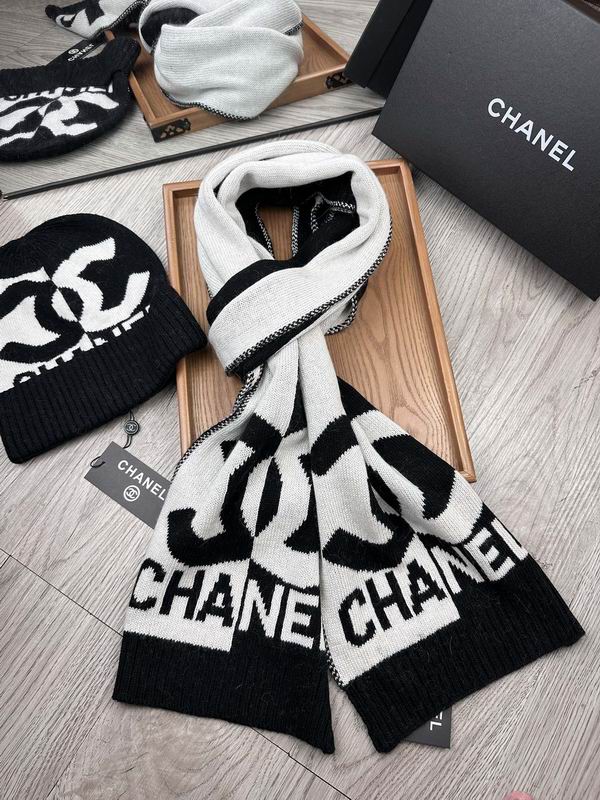 Chanel scarf hat (53) 2377436