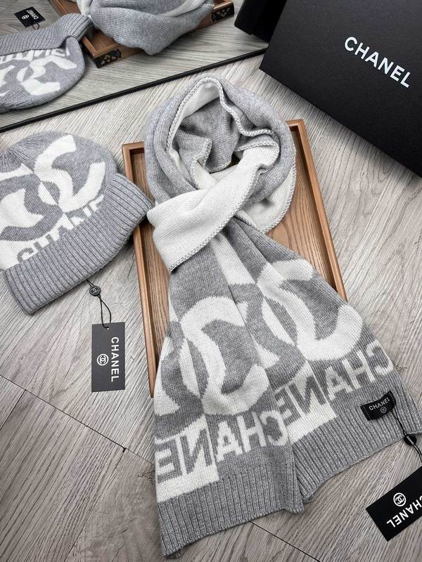 Chanel scarf hat (60) 2377442