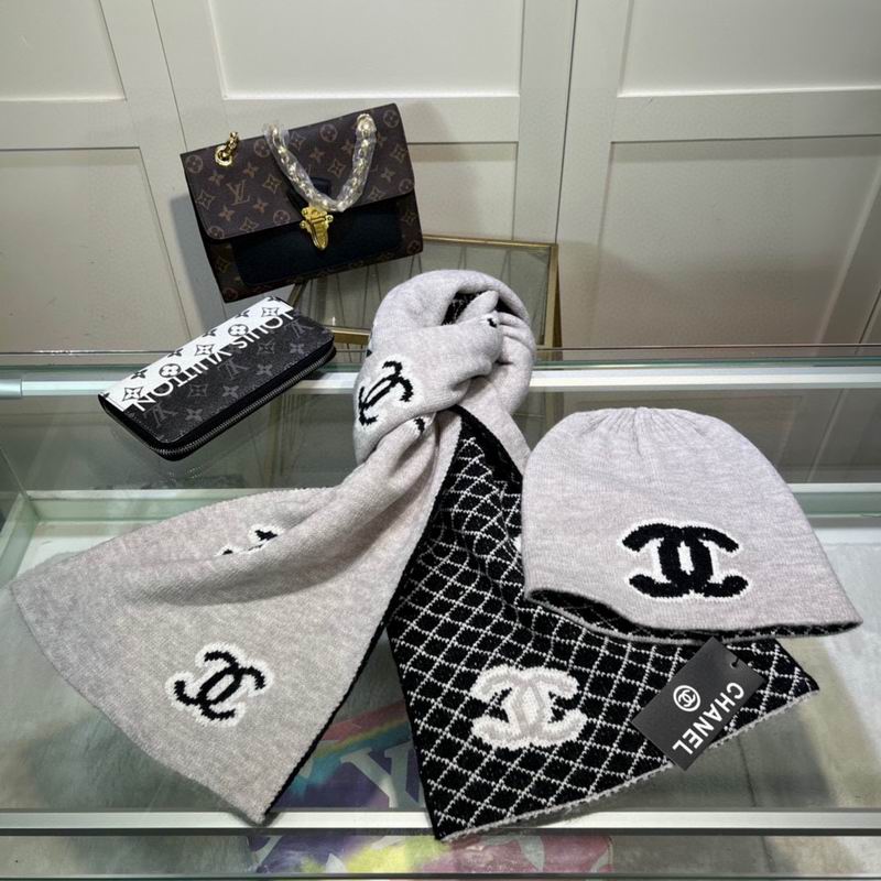 Chanel scarf hat dx (105) 2299785