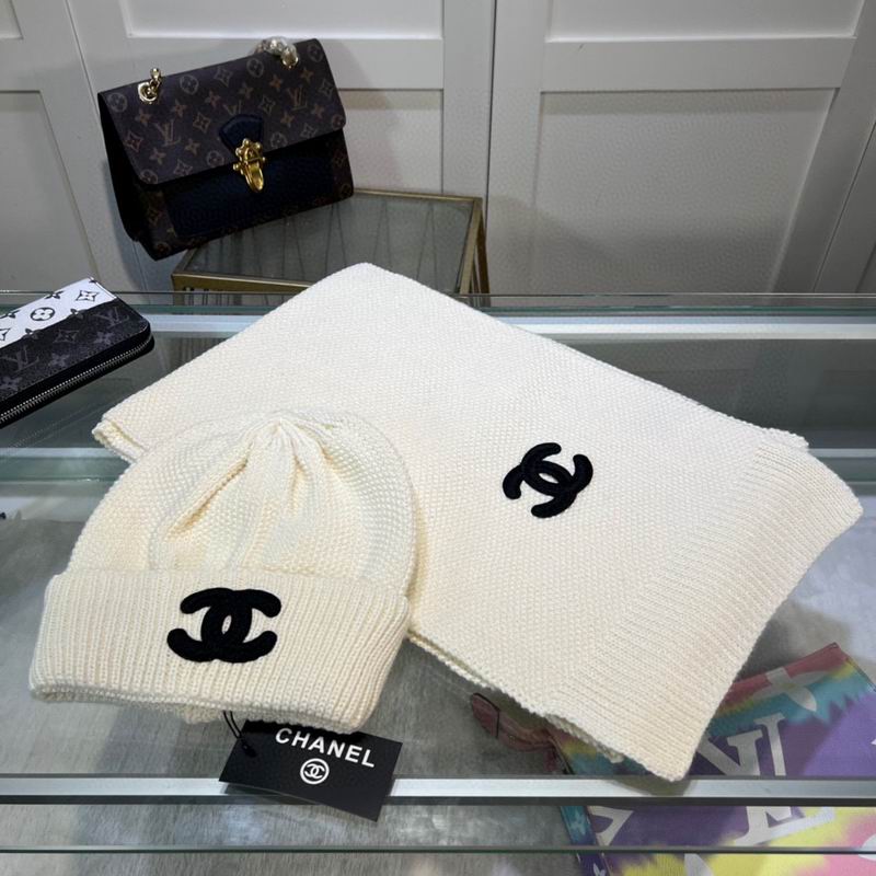 Chanel scarf hat dx (110) 2299788