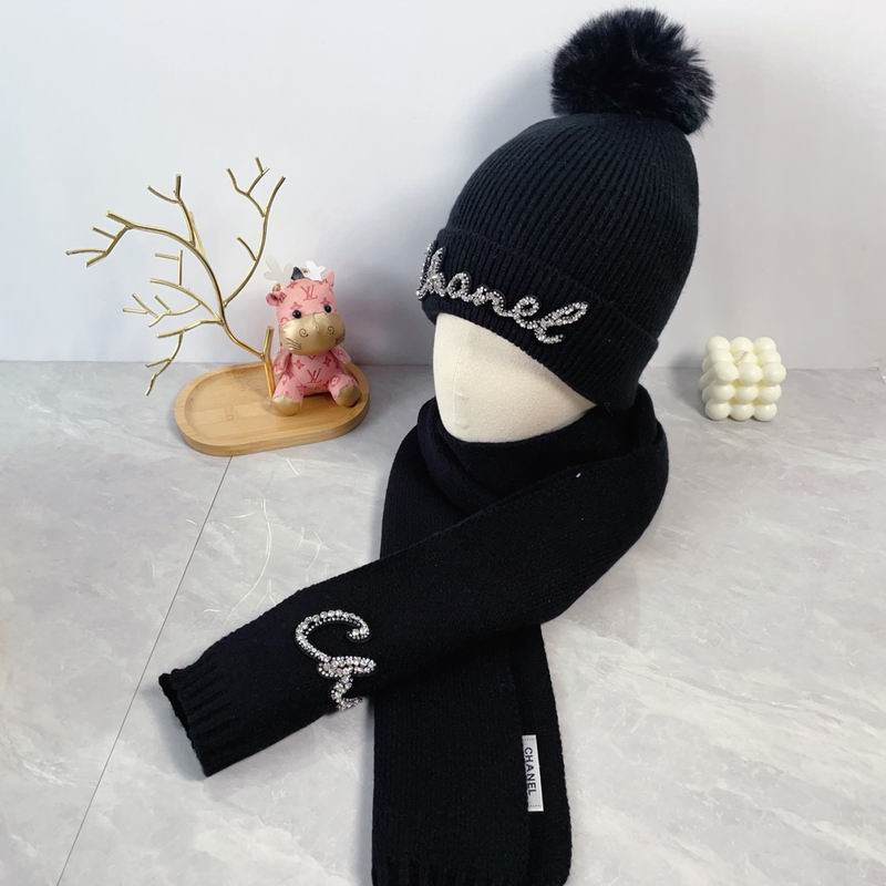 Chanel scarf hat dx (2) 2338238