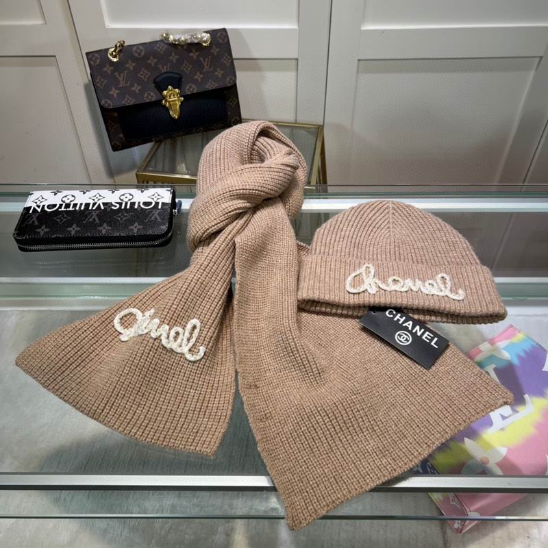 Chanel scarf hat dx (78) 2299764