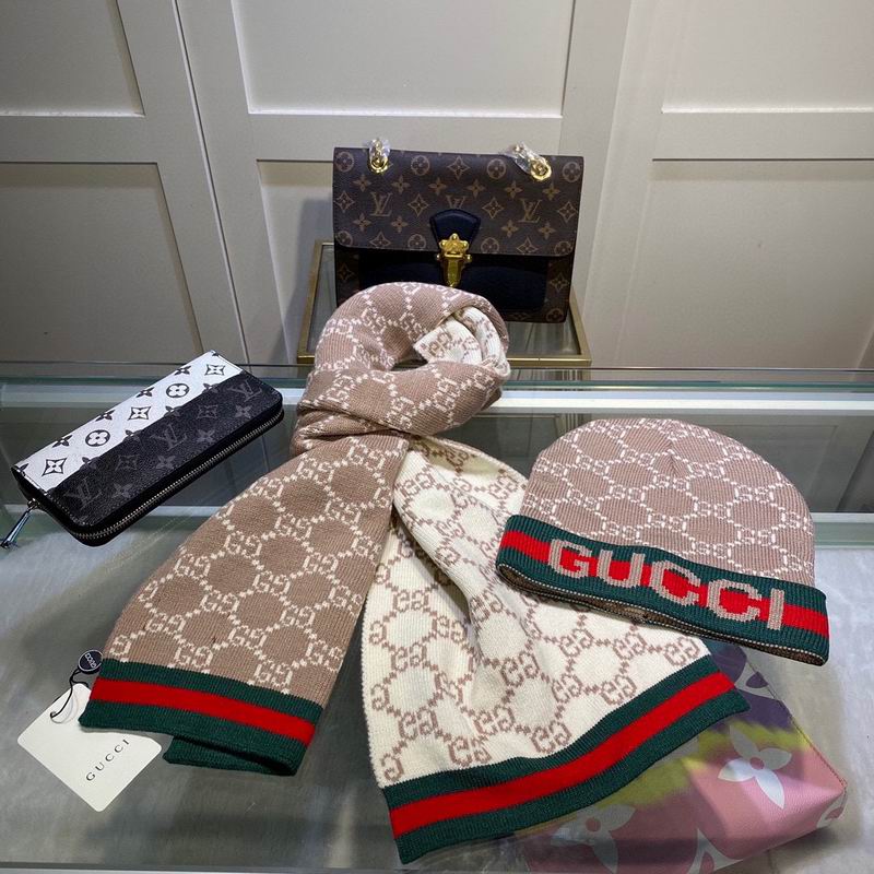 Gucci scarf hat dx (11) 2356761